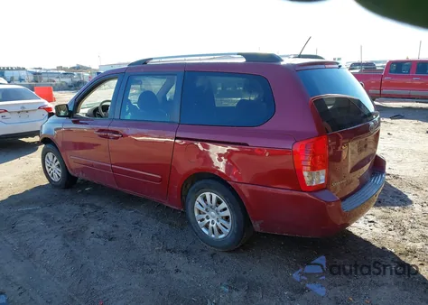 2012 Kia Sedona Lx z USA, uszkodzony, nr VIN KNDMG4C77C6415721
